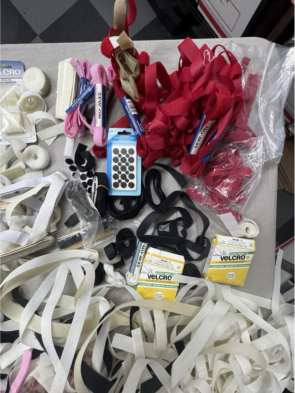 Lot Of Scrap Velcro - Some New Large Lot Of Velcro - Picture 5 of 10